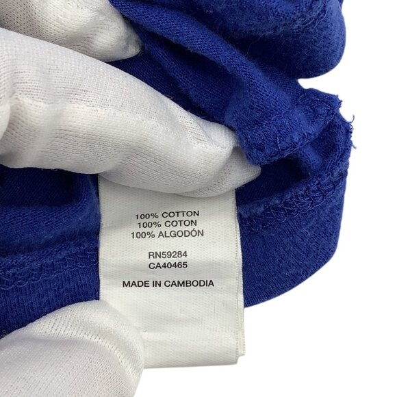 The Children's Place Girls Blue Graphic T-Shirt Tops Crew Neck Cotton Size S 5/6 - Picture 4 of 6